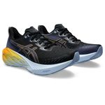 Tênis Asics Novablast 4 Masculino Preto/Amarelo