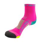 Meia Cano Curto Steigen 1/2 Pink Unissex
