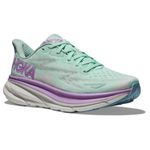 Tênis Hoka One One Clifton 9 Feminino Verde/Roxo