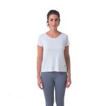 T-shirt Performance Olympikus Runner Feminina Branco