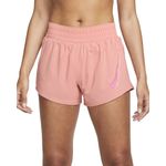 Shorts Nike One Swoosh Feminino Rosa
