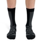 Meia Cano Alto On Running Performance Masculina