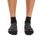 Meia Cano Médio On Running Performance Masculina