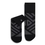 Meia Cano Médio On Running Performance Masculina