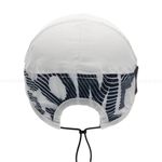 Boné Compressport Pro Racing Branco com Detalhes Pretos