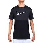 T-shirt Performance Nike Dri Fit Run Wild Run Masculina