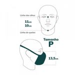 Máscara de proteção esportiva Fiber Knit com filtro descartável Unissex Salmão