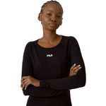 T-shirt Manga Longa Fila Bio 2 Feminina Preto
