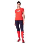 T-shirt Performance Fila Pro 2 Feminina Vermelho