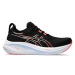 Tênis Preto com Rosa Masculino Asics Gel Nimbus 26