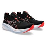 Tênis Preto com Rosa Masculino Asics Gel Nimbus 26