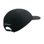 Boné Preto Compressport 5 Panel Unissex