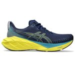 Tênis Asics Novablast 4 Masculino Azul/Amarelo