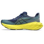 Tênis Asics Novablast 4 Masculino Azul/Amarelo