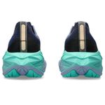 Tênis Asics Novablast 4 Feminino Azul/Verde