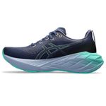 Tênis Asics Novablast 4 Feminino Azul/Verde