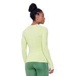 T-shirt Manga Longa Authen Keep Cool Needed Feminina Amarelo