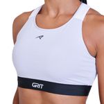 Top Authen Grit Bossa Nadador Feminino Branco