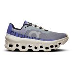 Tênis On Running Cloudmonster Feminino Cinza/Azul