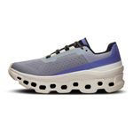 Tênis On Running Cloudmonster Feminino Cinza/Azul