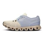 Tênis On Running Cloud 5 Feminino Bege/Azul