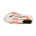 Tênis Adidas Adizero Boston 12 Masculino Branco/Laranja