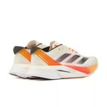 Tênis Adidas Adizero Boston 12 Masculino Branco/Laranja