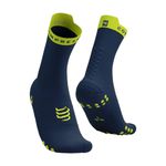 Meia Cano Alto Compressport Racing Socks V4 Run Highcut Unissex