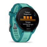 Monitor Cardíaco Garmin Forerunner 165 Music Unissex cor Verde Água
