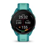 Monitor Cardíaco Garmin Forerunner 165 Music Unissex cor Verde Água