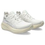 Tênis Asics Gel Nimbus 26 Feminino Branco/Bege