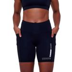 Bermuda Compressão Authen Signature Samba 18 Feminina