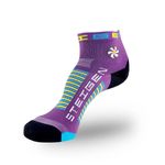 Meia Cano Curto Steigen 1/4 Bubblegum Purple Unissex