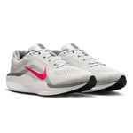Tênis Nike Air Winflo 11 Masculino Cinza com Logo Vermelho