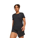 T-shirt Performance Puma Run Favorite Feminina Preto