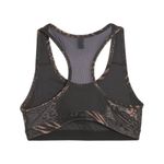 Top Puma Mid Impact 4Kéeps Graphic Feminino Preto/Marrom