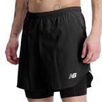 Shorts com Bermuda New Balance Q Speed 2 Masculina
