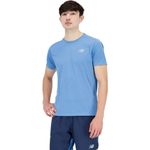 T-shirt Performance New Balance Impact Run Masculina Azul