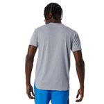 T-shirt Performance New Balance Impact Run Masculina Cinza