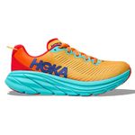 Tênis Hoka Rincon 3 Feminino Laranja/Azul