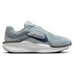 Tênis Nike Air Winflo 11 Masculino Cinza com Logo Azul