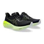 Tênis Asics Novablast 4 Masculino Preto/Verde