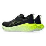 Tênis Asics Novablast 4 Masculino Preto/Verde