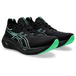 Tênis Preto com Verde Masculino Asics Gel Nimbus 26