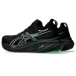 Tênis Preto com Verde Masculino Asics Gel Nimbus 26