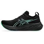 Tênis Preto com Verde Masculino Asics Gel Nimbus 26