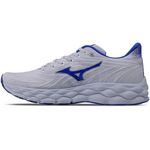 Tênis Mizuno Wave Sky 8 Masculino Branco/Azul