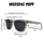 Óculos Yopp Ironman Unissex Laranja