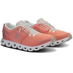 Tênis On Running Cloud 5 Feminino Rosa Salmão