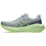 Tênis Asics Novablast 4 Masculino Cinza/Verde